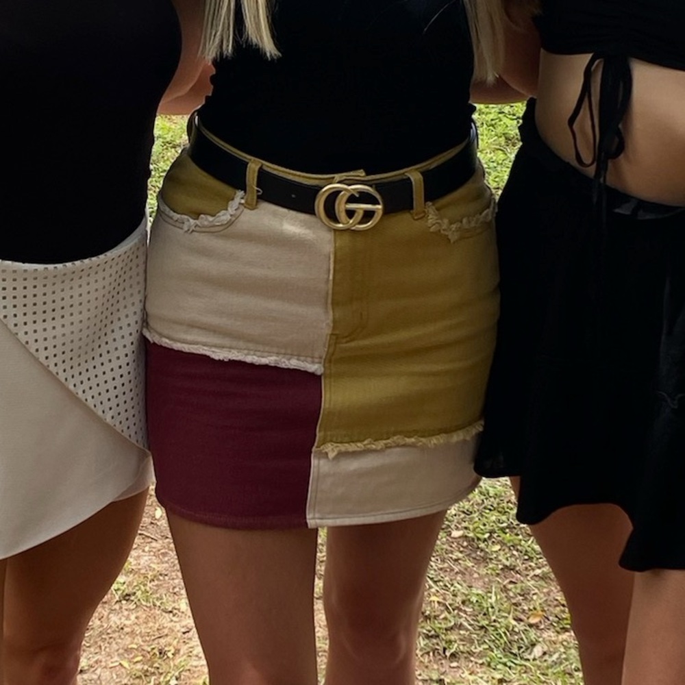 FSU Garnet and Gold skirt